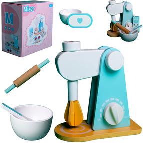 Игрушечная домашняя техника, миксер, синий цв./белый цв.