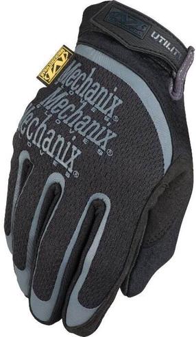 Darba cimdi Mechanix Wear Utility H15-05-011, melna krās./pelēka krās., XL, 2 gab.