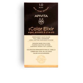 Kраска для волос Apivita My Color Elixir, черный цв., 1.0, 50 мл