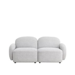 Modulinė sofa Homla Helmi 779350, pilka sp., 184 x 87 cm x 73 cm