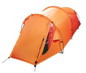 Divvietīga telts Outliner RD-T29, oranža krās., 390 cm x 140 cm x 120 cm