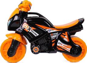 Mootorratas Technok 5767, must v./oranž v.