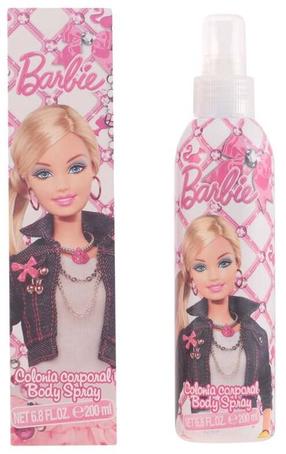 Vaikiškas kūno purškiklis Cartoon Barbie Pink, 200 ml