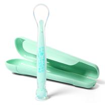 Šaukštelis BabyOno Suction, 6+ mėn., plastikas/silikonas, žalia sp.