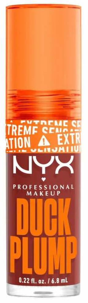 Lūpu spīdums NYX Professional Makeup Duck Plump, 6.8 ml, brick of time