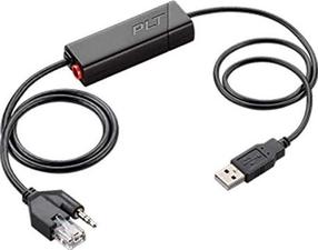 Adapteris Plantronics APU-76 EHS USB, 3.5mm/RJ-45, juoda sp.