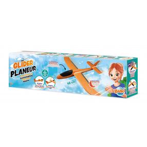 Mängu lennuk Buki France Glider, oranž v.