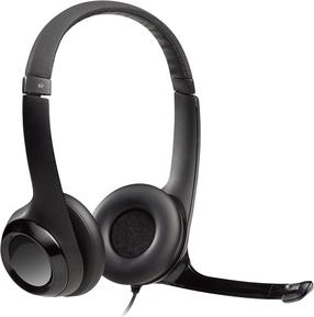 Juhtmega kõrvaklapid Logitech H390 981-000014, must v.