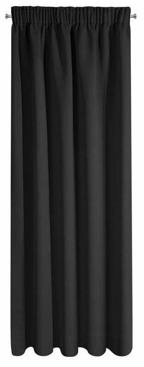 Naktinė užuolaida Adley, juoda sp., 135 cm x 270 cm