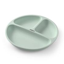 Lėkštutė BabyOno Be Active 1482/03, 6+ mėn., 19.5 cm, silikonas, mėtinė (mint) sp.