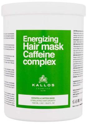 Kaukė plaukams Kallos Caffeine Complex Energizing, 1000 ml