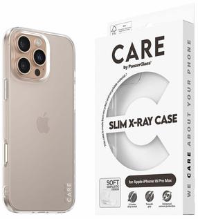 Telefono dėklas PanzerGlass Care X-Ray Case Apple iPhone 16 Pro Max, skaidri sp.