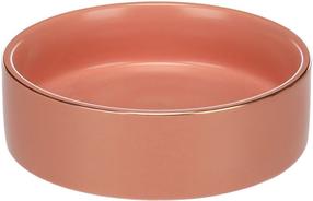 Dubenėlis gyvūnui Flamingo Eram Round, 0.8 l, 16 cm x 16 cm x 6.5 cm, rožinė sp.