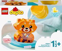 Konstruktorius LEGO® DUPLO® Mano pirmosios maudynių pramogos: plūduriuojanti raudonoji panda 10964, 5 vnt.
