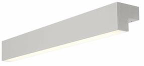 Šviestuvas lubų ir sienų SLV L-Line 60, LED, 3000 °K, 1 x 10 W, nėra gaubto / pilka sp., 7 x 7 x 61,8 cm
