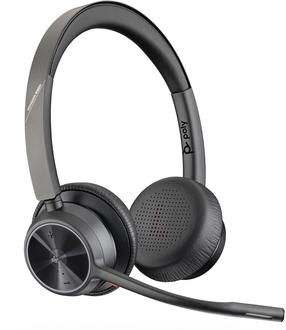 Bezvadu austiņas Poly Voyager 4320 UC 218478-02, melna krās.