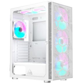 Корпус компьютера Montech X3 Mesh, прозрачный цв./белый цв.