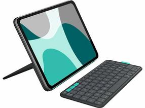 Planšetinio kompiuterio dėklas Logitech 920-013401, grafito sp., 11"