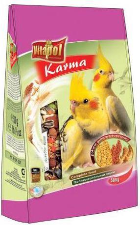 Сухой корм Vitapol ZVP-0221, для попугаев-неразлучников, 0.5 кг