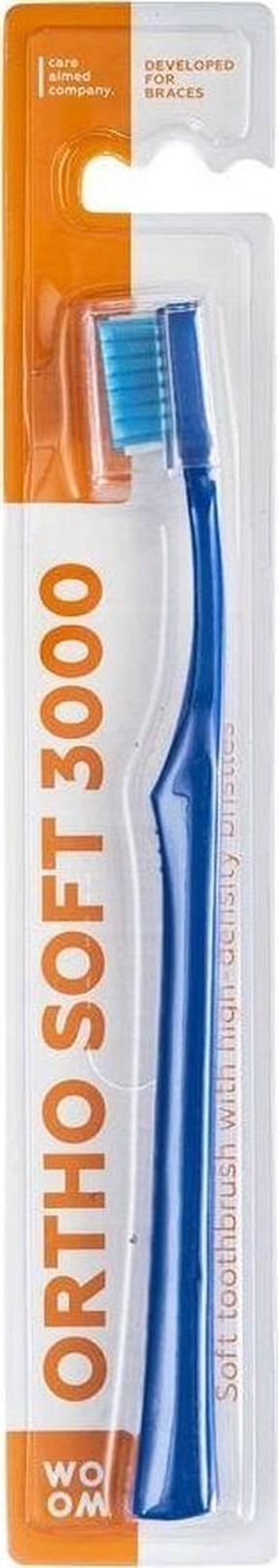 Hambahari Woom Ortho Soft 3000, (värv/disain valitakse juhuslikult)