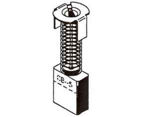 Birstīte Haushalt, 6.5 mm x 13.5 mm x 18 mm, 2 gab.