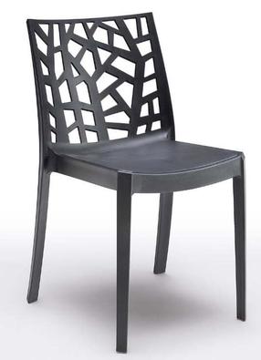 Āra krēsli Bica Matrix 352, melna krās., 55 cm x 47 cm x 82 cm