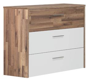 Kumode Forte Modern Way MRWK211-C811, ozola krās./balts krās., 80 cm x 100 cm x 42 cm