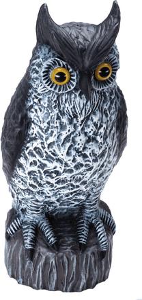 Sodo dekoracija "Pelėda" Greenmill Owl, 16.5 cm x 16 cm x 41 cm, pilka sp.