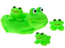 Žaislinis gyvūnas Rubber Frog, žalia sp.