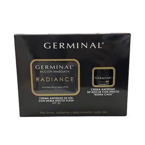 Sejas krēma komplekts Germinal Radiance Immediate, 2 gab.