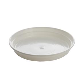 Lėkštelė vazonui Uniplastex UPO16, balta sp., 16 cm