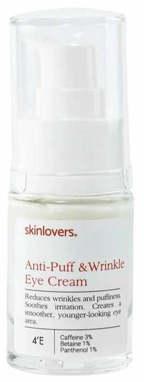 Acu krēms Skinlovers 4’E Anti-Puff & Wrinkle, 15 ml