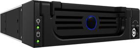 Адаптер ICY Box IB-138SK-B-II 5.25'' Mobile Rack for 3.5'' SATA HDD Aluminium Black, черный цв.