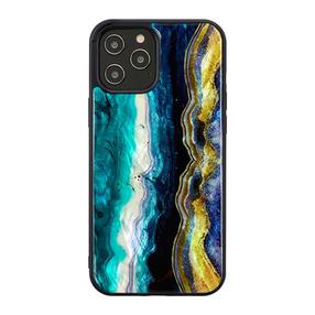Telefona vāciņš iKins for Apple iPhone 12 Pro Max Purple Agate, daudzkrāsaina, Apple
