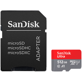 Atmiņas karte SanDisk Ultra, 512 GB, 150 Mb/s