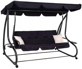 Aiakiik Springos Linda GS0016, must v., 120 cm x 220 cm x 162 cm