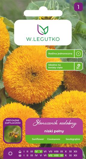 Sėklos saulėgrąža TEDDY BEAR, 2 g