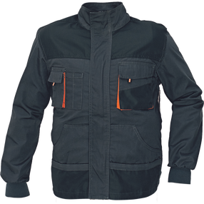Darbinis švarkas vyrams Australian Line Emerton Flannel, juoda sp., 52 dydis