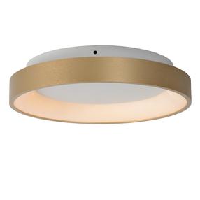 Lampa plafons Lucide Vidal 46103/20/02, LED, 2700 °K, 1 x 20 W, balta krās. / zelta krās.