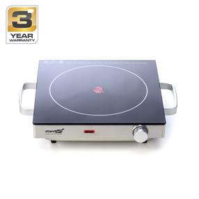 Mini plītis elektriskā Standart HD6105A Standart, 2000 W, melna krās.