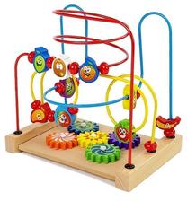 Lavinimo žaislas Lean Toys Winding Bead Toy Series, 15.5 cm, įvairių spalvų