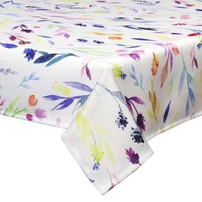 Staltiesė stačiakampė Tognana Saint Tropez Rica, balta/įvairių spalvų, 140 x 180 cm