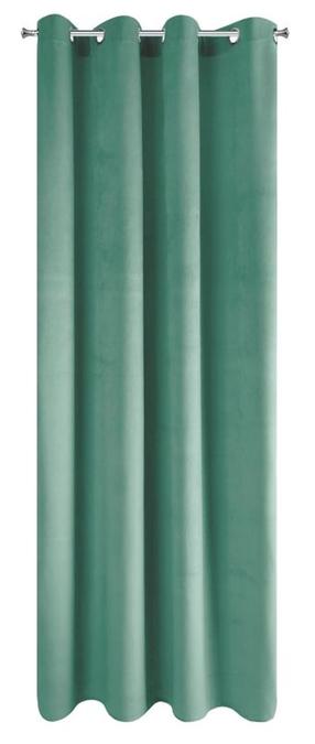 Naktinė užuolaida Pierre ZKXX-02, mėtinė (mint) sp., 140 cm x 250 cm