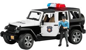 Mängu politseiauto Bruder 2526, 1:16, must v.