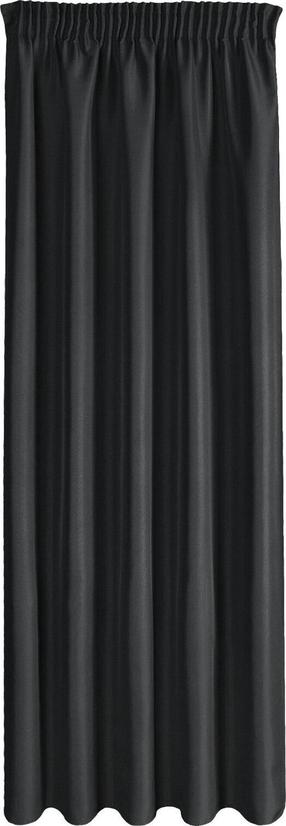 Naktinė užuolaida Rita, juoda sp., 140 cm x 270 cm