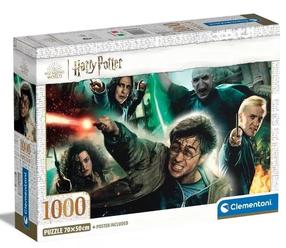 Dėlionė Clementoni Harry Potter 39788, 50 cm x 70 cm, 1000 vnt., įvairių spalvų