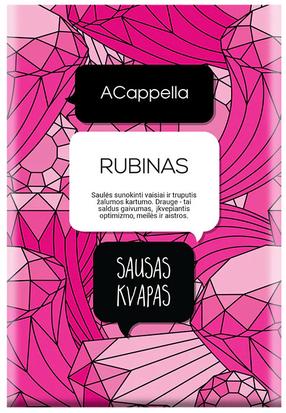 Aromātiskais maisiņš ACappella Ruby 70 g, zemenes, persiki