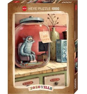 Пазл Heye Zozoville Jarantine 29966, 70 см x 50 см, 1000 шт., многоцветный