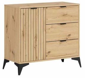 Komoda Lamea, ruda, 41 cm x 90 cm x 83 cm