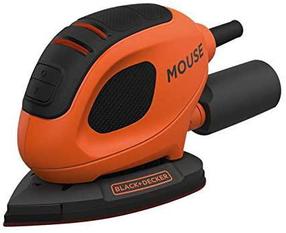 Elektrinis kampinis šlifuoklis Black & Decker Mouse, 0.8 kg, 55 W